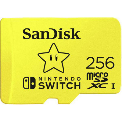 Sandisk Carte M.SDXC "Extreme" pr Nintendo Switch, 256GB, Cl.10, U3