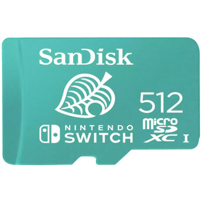 Sandisk Carte M.SDXC "Extreme" pr Nintendo Switch 512GB (A1/V30/U3)