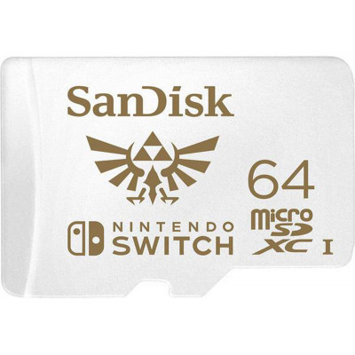 Sandisk Carte M.SDXC "Extreme" pr Nintendo Switch, 64GB, Cl.10, U3