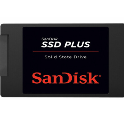 Sandisk Disque SSD "Plus", 2TB, SATA 3 (6Gbit/s), 535/450MB/s