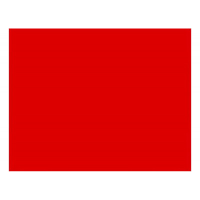 Lee Filters Feuille 106 Primary red 0.53 x 1.22 m