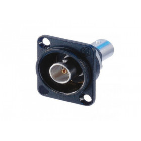 Neutrik Embase BNC/BNC NEUTRIK 75 ohms femelle isolée série D noire