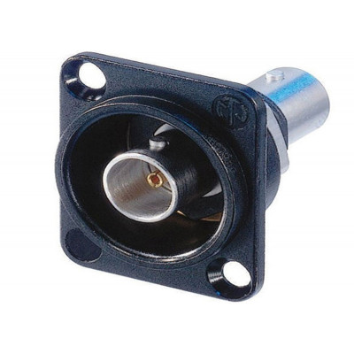 Neutrik Embase BNC/BNC NEUTRIK 75 ohms femelle isolée série D noire