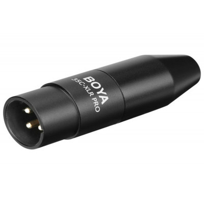 Boya 35C-XLR PRO Adaptateur 3.5mm mini jack F vers XLR M