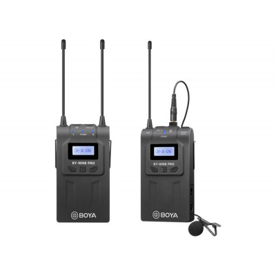 Boya WM8 Pro-K1 Système sans-fil UHF émetteur lavalier recepteur