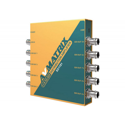 AVMATRIX SD1191 1x9 3G-SDI Distribution Amplifier