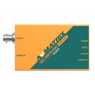 AVMATRIX UC2018 SDI/ HDMI to USB3.1 Type C Video Capture