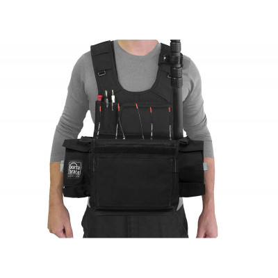 Porta Brace ATV-788 Audio Tactical Vest, Sound Devices 788, Black