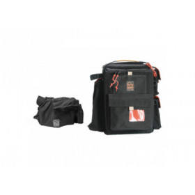 Porta Brace BK-1NRQS-M4 Backpack Camera Case, Rigid Frame Shell, Black