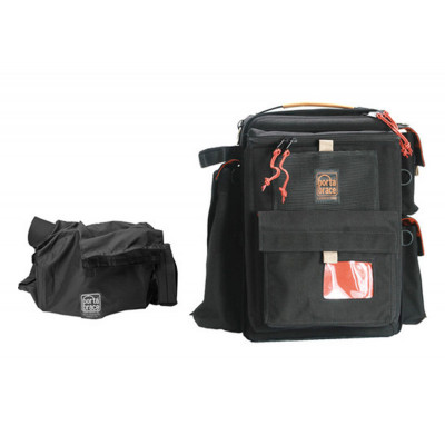 Porta Brace BK-1NRQS-M4 Backpack Camera Case, Rigid Frame Shell, Black