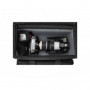 Porta Brace DCO-2R Digital Camera Orgainzer, Rigid Frame, Black, Medium