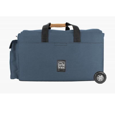 Porta Brace DVO-3UOR Digtial Video Organizer, Off-Road Wheels, Blue