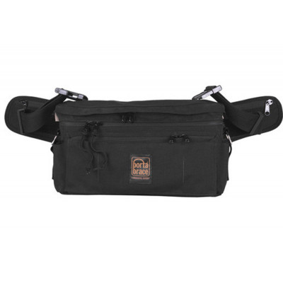 Porta Brace HIP-4LENS Hip Pack, Camera Lenses  for 4 lenses, Black, XL
