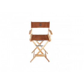 Porta Brace LC-30NDC Location Chair, Natural Finish, Ultra Suede Seat