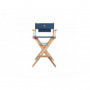 Porta Brace LC-30NS Location Chair, Natural Finish, Signature Blue Seat