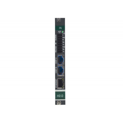 Kramer DTAXRD2-IN2-F34 Carte HDBaseT 2.0 4K HDR avec audio 2 entrees