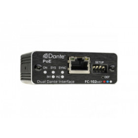 Kramer FC-102NET Encodeur 2 canaux Dante POE