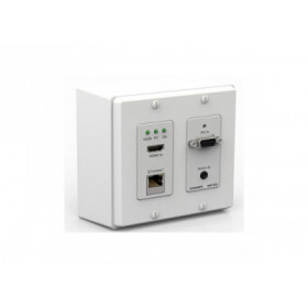 Kramer OWB-2G/D Boitier en saillie & cadre pour 4 modules Blanc