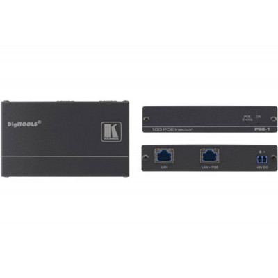 Kramer PSE-1 Injecteur PoE 10Gb UHD (jusqu'a 100m)