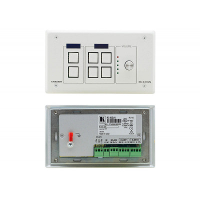 Kramer RC-63DLNW Contrôleur 6 boutons avec 1 RS-232 2 relais 1 IR