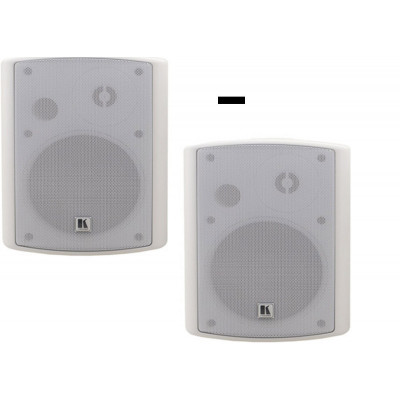 Kramer TAVOR-5-O/WHITE Enceinte murale 2voies amplifiee 2x30W(paire)