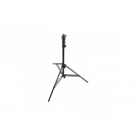 Manfrotto 008BU Pied lumiere a 2 sections en aluminium, noir