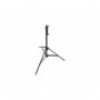 Manfrotto 008BU Pied lumiere a 2 sections en aluminium, noir