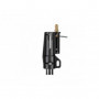 Manfrotto 008BU Pied lumiere a 2 sections en aluminium, noir