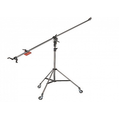 Manfrotto 025B Perche lumiere, sans pied, noir