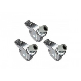Manfrotto 110G JEU DE 3 ROUL D.100MM - FREIN