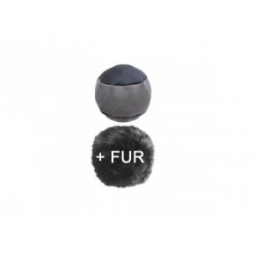 Cinela LEONARD windscreen 2 x 20mm WITH fur