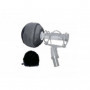 Cinela LEONARD windscreen 22.1mm WITH fur (New KM A/D)