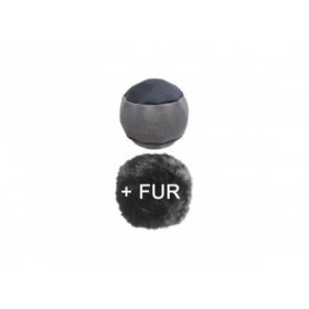 Cinela LEONARD windscreen 25mm WITH fur