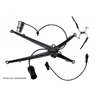 Cinela PIANO XLR3 M/F câble (mono)