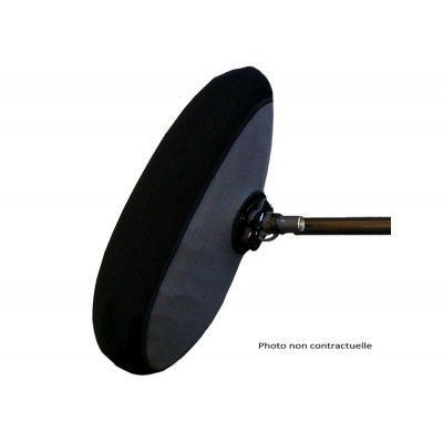 Cinela Black/Grey fabric for PIANO  Bottom part