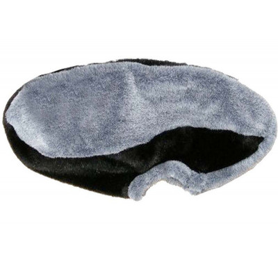 Cinela PIANO fur, short pile , Full black