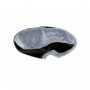 Cinela PIANO fur, short pile , Full grey