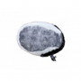 Cinela Long pile fur for ZEPHYX , Black/grey