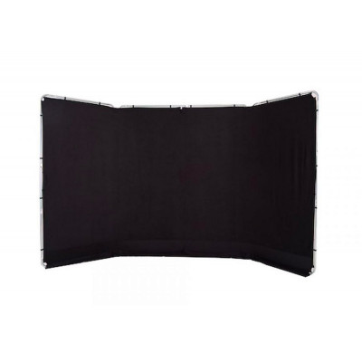 Lastolite Support Fond panoramique+toile noire-4m