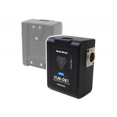 Hawk-Woods - V-Lok mini dummy battery - XLR 4 (male)