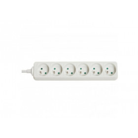 Lindy - Multiprise 6 prises FR, blanc