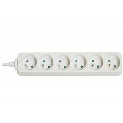 Lindy - Multiprise 6 prises FR, blanc