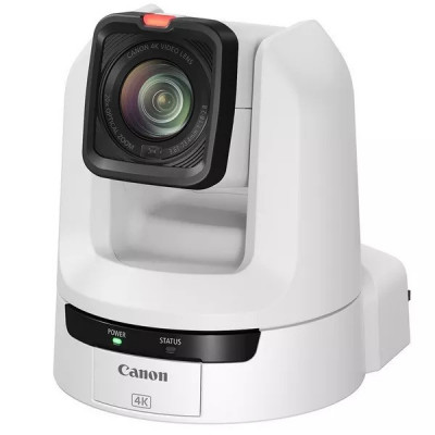 Canon CR-N300 Caméra PTZ 4K UHD, Zoom Optique 20x - Blanche