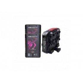 Idx - Kit compose de 2 batteries CUE-H90 + 1 chargeur 4 canaux VL-4X