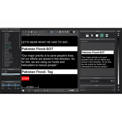 Fortinge Software for Prompters - Dongle Version