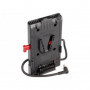 Hedbox Plaque V-mount avec 1 sortie USB 5,1V/2,1A 3 sorties D-TAP