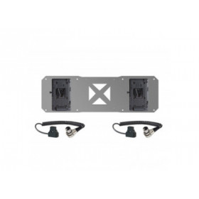 Shape 2 plaques de batterie V-Mount et 2 Câbles Atomos Sumo