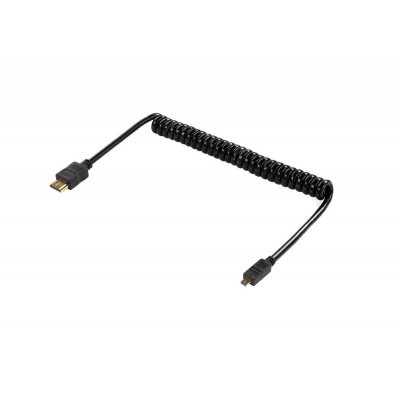 Shape Câble SHAPE 4K 2.0 HDMI vers micro HDMI mâle en spirale