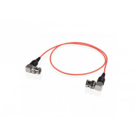 Shape Câble Skinny BNC 90° 24 pouces rouge