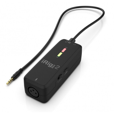 IK Multimedia iRig PRE 2 Préampli de Poche
